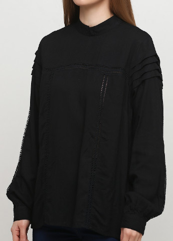 Черная демисезонная блуза Peppercorn