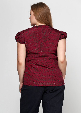 Бордовая летняя блуза Merona
