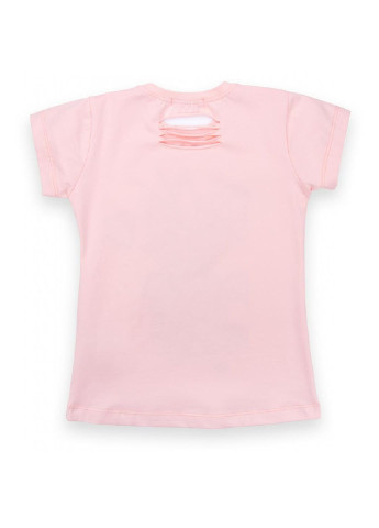 Персикова демісезонна футболка дитяча "summer girl" (5788-122g-peach) Peri Masali