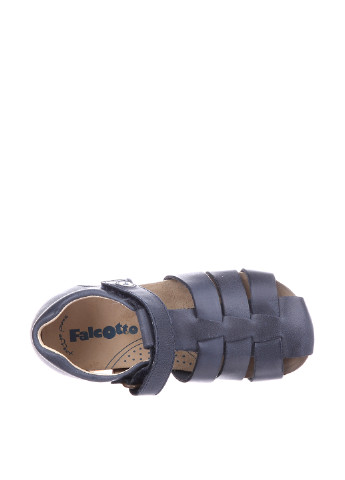 Темно-синие кэжуал сандалии Falcotto на липучке