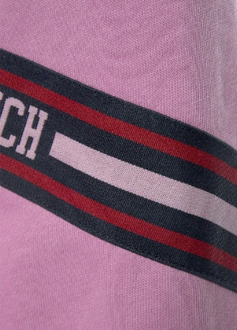 Розовый свитшот Bench надпись без декора (250582698)
