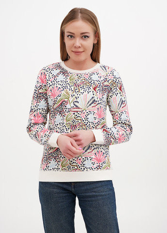 Комбінований світшот Boden квітковий без декору (327542522)