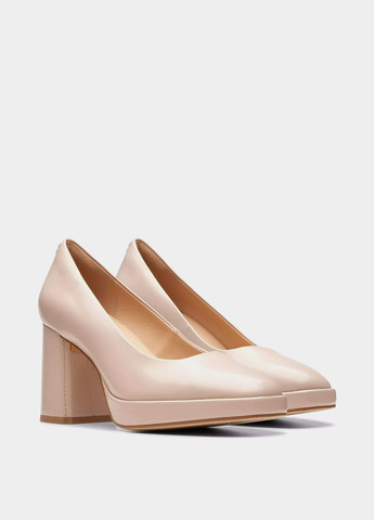 Clarks Туфлі бежевий з натуральна шкіра, — демісезон (363354075)