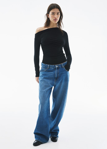 Чёрная блуза H&M