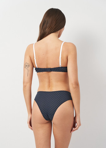 Темно-синій демісезонний комплект (бюстгальтер, трусики) Jadea