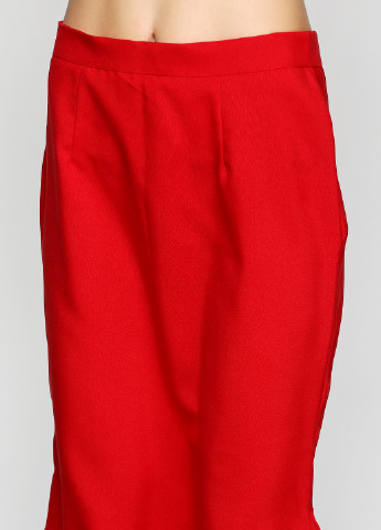 Красная кэжуал однотонная юбка Gator миди