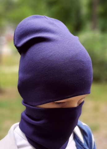 Дитяча шапка з хомутом КАНТА розмір 52-56, синій (OC-241) Канта (212242655)