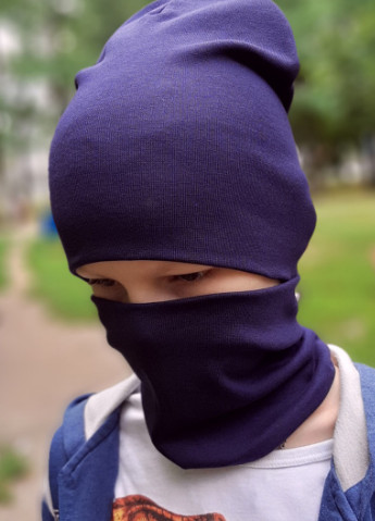 Дитяча шапка з хомутом КАНТА розмір 52-56, синій (OC-241) Канта (212242655)