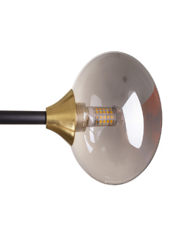 Потолочная люстра BR-01 635C/6 G9 BK/GY Brille (251891821)