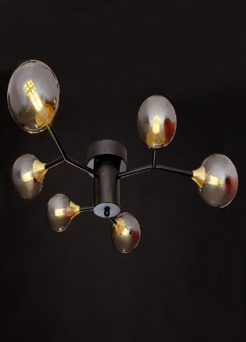 Потолочная люстра BR-01 635C/6 G9 BK/GY Brille (251891821)