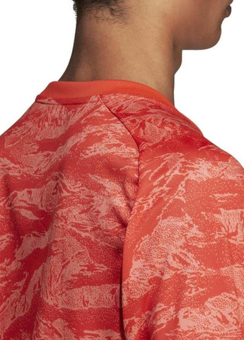 Лонгслів DP3136 adidas AdiPro 18 Jersey абстрактний помаранчевий спортивні бавовна, трикотаж