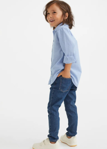Синие джинсы для мальчика 8534 104 см синий 62245 H&M