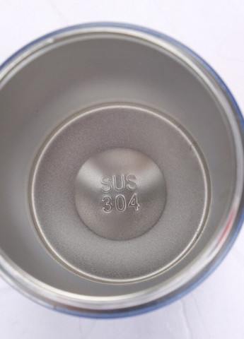 Металлическая термочашка с трубочкой Coffee 400 мл - черная More (253850547)