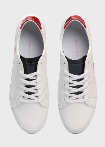 Білі осінні кросівки Tommy Hilfiger