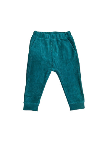 Темно-зеленые кэжуал демисезонные брюки H&M