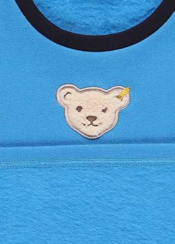 Синий демисезонный кэжуал лонгслив Steiff однотонный