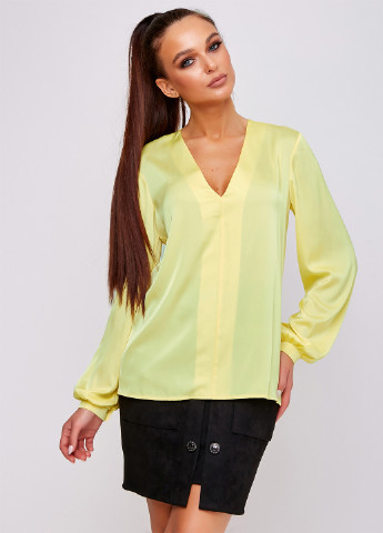 Жовта демісезонна блуза ST-Seventeen