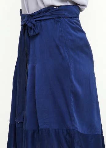 Синяя кэжуал однотонная юбка Patrizia Pepe
