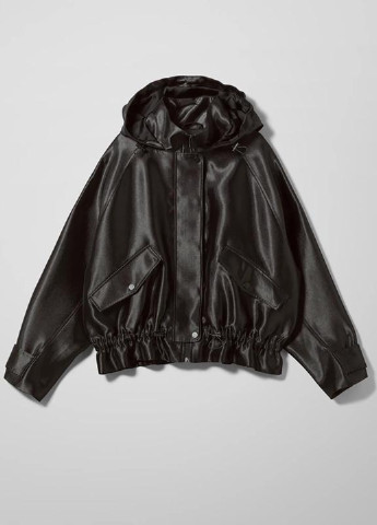 Черная демисезонная куртка Weekday