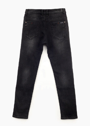 Черные зимние джинсы No Brand