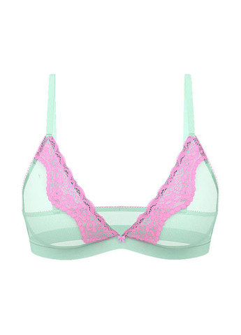 Бирюзовый демисезонный комплект (бюстгальтер, трусики) Victoria's Secret