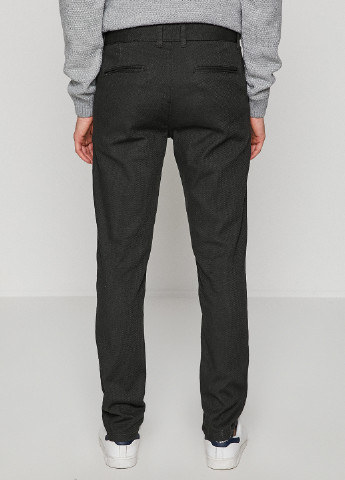 Темно-серые кэжуал демисезонные зауженные брюки KOTON