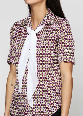 Світло-фіолетова літня блуза Big Dart