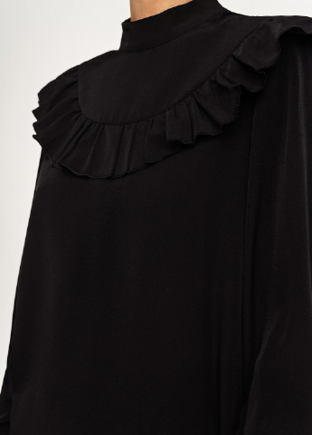 Черное кэжуал платье оверсайз befree