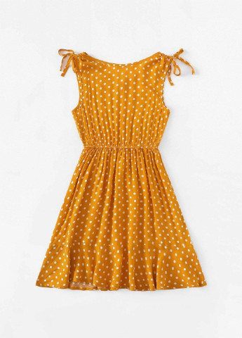 Гірчична плаття, сукня SHEIN (243185579)