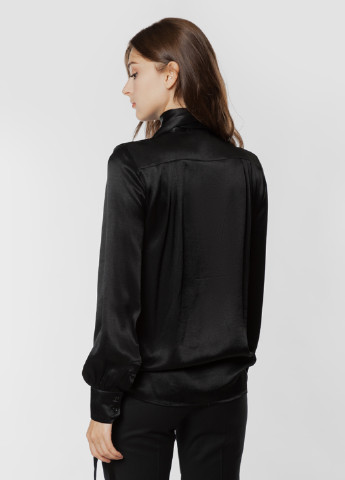Чорна демісезонна блуза жіноча Arber Lily