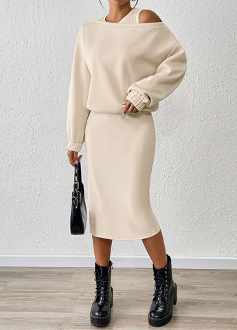 Костюм (свитшот, юбка) SHEIN (342063917)