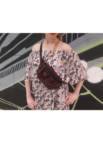 Женская сумка на пояс (бананка) 22х12х4 см Sambag (210478563)
