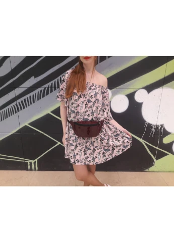 Женская сумка на пояс (бананка) 22х12х4 см Sambag (210478563)