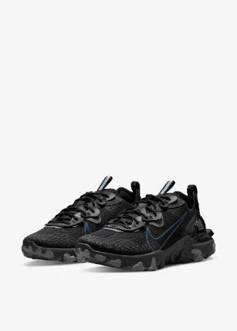 Чорні всесезон кросівки dv6491-001 Nike React Vision