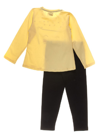 Жовтий демісезонний комплект (лонгслів, брюки) Breeze