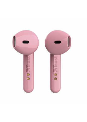 Наушники (23782) Trust primo touch true wireless mic pink (253546425)