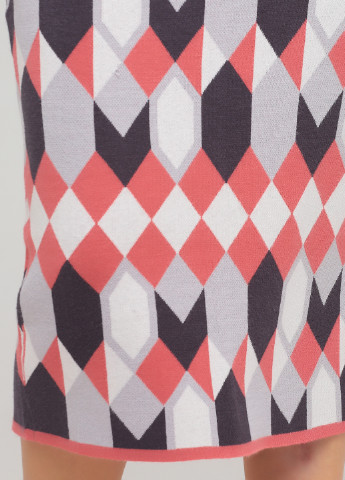 Разноцветная кэжуал с геометрическим узором юбка CHD карандаш