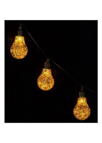 Гірлянда золотисті лампочки 2, 1 м (8718861323900) Luca Lighting (251193799)