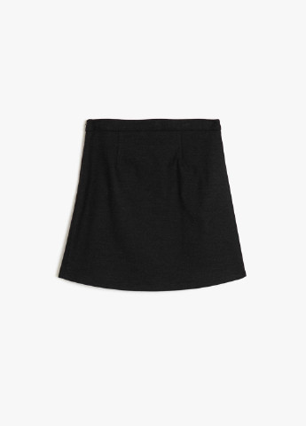 Графитовая кэжуал юбка KOTON а-силуэта (трапеция)