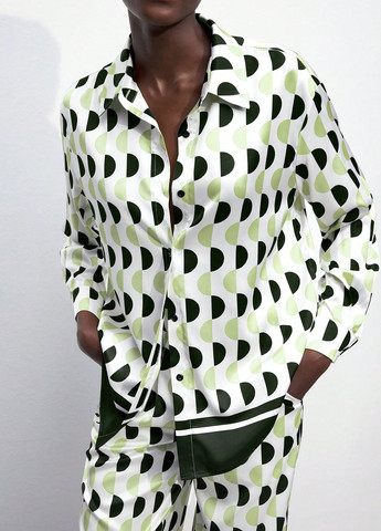 Комбінована блуза SHEIN