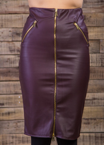 Фиолетовая кэжуал однотонная юбка Bebe Plus карандаш