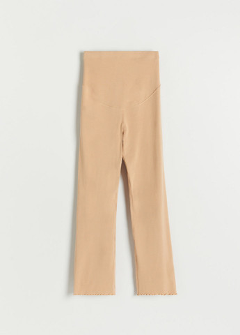Бежевые кэжуал демисезонные классические брюки Reserved