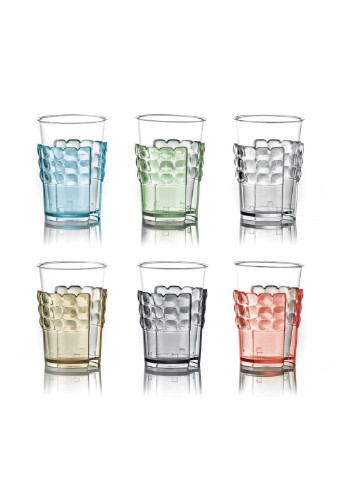 Набор стаканов Tiffany 19970052 13,4х8х16,5 см 6 шт Guzzini (253612439)
