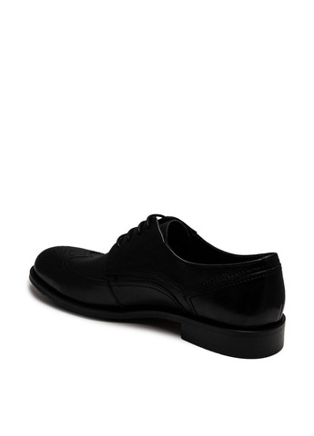Черные кэжуал, классические туфли Clemento на шнурках