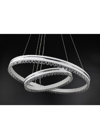 Люстра стельова LED з пультом A55060/2P-wh-ch Білий 40х50х50 см. Sunnysky (253629294)