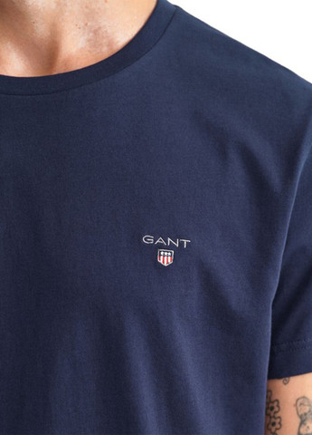 Темно-синяя футболка Gant