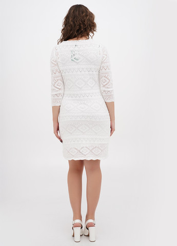 Білий кежуал сукня силуетна Talbots однотонна