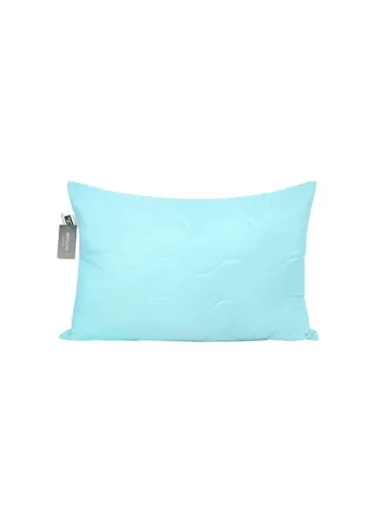 Подушка хлопковая 1625 Eco Light Blue Средняя (2200002647342) Mirson (254071673)
