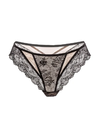 Трусы женские Gracija-Rim Carline 38/S черный/кофе с молоком 22620 Gracija Rim (256117192)