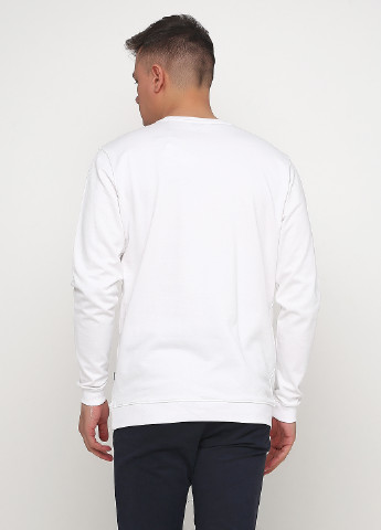Белый свитшот Solid рисунок (160488792)